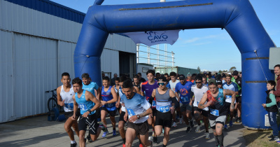 Con gran convocatoria y espíritu solidario, se corrió el 9° Cross de la FIO