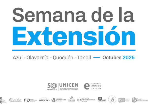 La UNICEN celebra la Semana de la Extensión 2025 con una agenda participativa y territorial