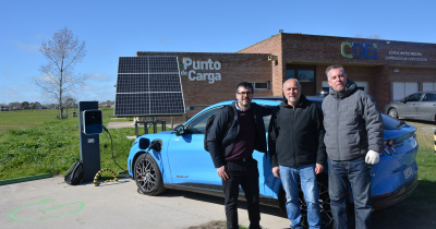 La FIO, referente y parada obligada para recarga de autos eléctricos en la región