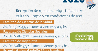 La FIO se integra al Operativo Frío para acompañar a quienes más lo necesitan  