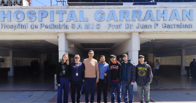 De las aulas de Electromedicina de la FIO a ver el “puertas adentro” del Garrahan y el Italiano