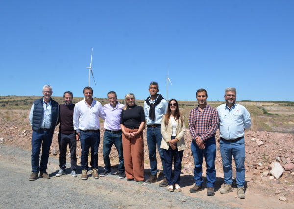 Tiene sello FIO el parque eólico inaugurado en Olavarría